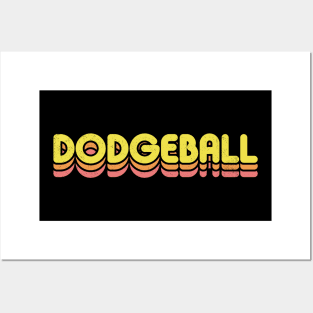 Retro Dodgeball Posters and Art